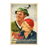 Willi Engelhardt - Filmplakat "F&uuml;rst Seppl - Skandal im Grandhotel", seltene Ausf&uuml;hrung, 1932