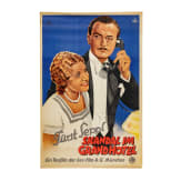 Willi Engelhardt - Filmplakat zu "F&uuml;rst Seppl - Skandal im Grandhotel", 1932