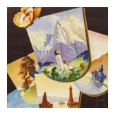Otto Ottler - Plakat "DER Touristik - Urlaub mit dem Ferienexpress", 1950