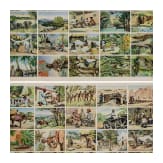 Willi Engelhardt - zwei Bilderfolgen-Plakate "Impressionen aus Afrika"