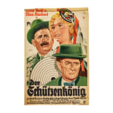 Willi Engelhardt - Filmplakat zu "Der Sch&uuml;tzenk&ouml;nig", 1932