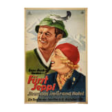 Willi Engelhardt - Filmplakat "F&uuml;rst Seppl - Skandal im Grandhotel", seltene Ausf&uuml;hrung, 1932