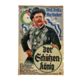 Willi Engelhardt - Filmplakat zu "Der Sch&uuml;tzenk&ouml;nig", 1932
