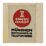 Willi Engelhardt - Zigaretten- und Spirituosenwerbung f&uuml;r "G&uuml;ldenring" und "Scharlachberg", 1930er Jahre