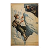 Willi Engelhardt - Filmplakat "Der goldene Gletscher", 1932