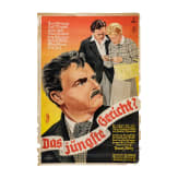 Willi Engelhardt - seltenes Filmplakat f&uuml;r "Das j&uuml;ngste Gericht", 1940