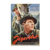 Willi Engelhardt - drei Filmplakate f&uuml;r "Himmel &uuml;ber den S&uuml;mpfen", "J&auml;gerblut" und "Nackter Amazonas", 1950er Jahre