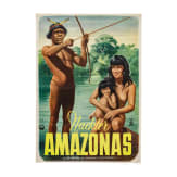 Willi Engelhardt - drei Filmplakate f&uuml;r "Himmel &uuml;ber den S&uuml;mpfen", "J&auml;gerblut" und "Nackter Amazonas", 1950er Jahre