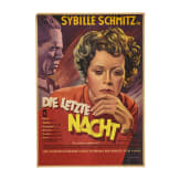 Willi Engelhardt - drei Filmplakate "Heimweh nach Deutschland", "Die letzte Nacht" und "Himmel &uuml;ber den S&uuml;mpfen", 1950er