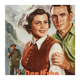Willi Engelhardt - drei Filmplakate zu "Der Fischer vom Heiligensee", "Das Kreuz am J&auml;gersteig" und "Das Erbe vom Pruggerhof", 1950er