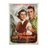 Willi Engelhardt - drei Filmplakate zu "Der Fischer vom Heiligensee", "Das Kreuz am J&auml;gersteig" und "Das Erbe vom Pruggerhof", 1950er