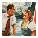 Willi Engelhardt - drei Filmplakate f&uuml;r "Das Schweigen im Walde", "Wenn ich einmal der Herrgott w&auml;re" und "Oh, diese lieben Verwandten", 1950er Jahre