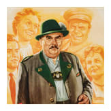 Willi Engelhardt - drei Filmplakate f&uuml;r "Das Schweigen im Walde", "Wenn ich einmal der Herrgott w&auml;re" und "Oh, diese lieben Verwandten", 1950er Jahre