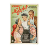 Willi Engelhardt - drei Filmplakate "Komplott auf Erlenhof", "Die gro&szlig;e Schuld" und "Im Krug zum gr&uuml;nen Kranze", 1950er Jahre