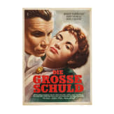 Willi Engelhardt - drei Filmplakate "Komplott auf Erlenhof", "Die gro&szlig;e Schuld" und "Im Krug zum gr&uuml;nen Kranze", 1950er Jahre