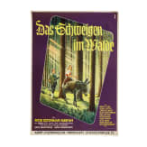 Willi Engelhardt - drei Filmplakate zu "Die Csardas-F&uuml;rstin", "Der Hofrat Geiger - im Capitol Kino" und "Das Schweigen im Walde", 1950er Jahre