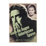 Willi Engelhardt - drei Filmplakate zu "Das Lied von Kaprun", "Razzia - Polizei stellt Rauschgiftbande" und "Auch die Augen hinterlassen Spuren", 1950er Jahre