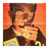 Willi Engelhardt - drei Plakate zu "Mokri Superb Zigaretten - Lande Dresden", "F&uuml;rst Seppl im Grandhotel" und "Kiki", 1930er Jahre