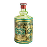 Gro&szlig;e Schaust&uuml;ck-Glasflasche "4711 - K&ouml;lnisch Wasser" und zwei Magazine "Kriminal Illustrierte" mit Titelbild von Willi Engelhardt