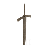 An Islamic (?) sword, 15th/16th century