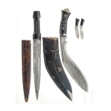 A Caucasian and Indish kinjal and a khukri, 19th/20th century
