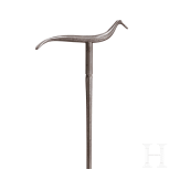 Eiserner Fakir-Stock, Indien, 18./19. Jhdt.