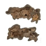 A pair of Japanese menuki, 2nd half of the Edo period