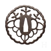 A Japanese tsuba, 18th century
