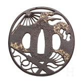 A Japanese tsuba, circa 1780