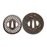 Zwei Tsuben, Japan, 19. Jhdt.