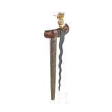 A Balinese keris, 19th century