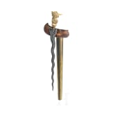 A Balinese keris, 19th century