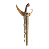 A Javanese kris, 19th/20th century