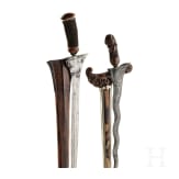 Two Indonesian kerises, 19th/20th century