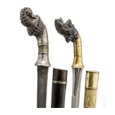 Two Indonesian Pedang, 19th/20th century
