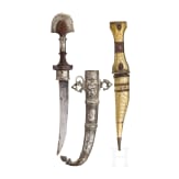 A Moroccan/Tunisian koummya and dagger, circa 1900