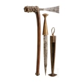 A dagger and a hatchet, central/northern Africa