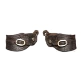 A pair of American/Mexican spurs, 20th century