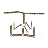 Three parts of a Balkan harness, 19th/20th century
