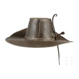 An iron hat, historicism in the style of the 17th century