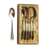 A silver cutlery of 46 parts and three cased cutlery sets, German and English, circa/after 1900