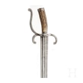 A German hunting sword, early 18th century