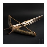 Gotische Hornbogenarmbrust im Stil des 15. Jhdts., Dekorationsfertigung, deutsch, um 1900