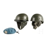 Neun milit&auml;rische Kopfbedeckungen, Frankreich
