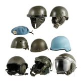 Neun milit&auml;rische Kopfbedeckungen, Frankreich