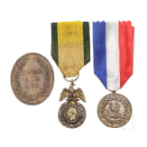 Drei Medaillen, 19. Jhdt.