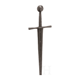 An North Italian knightly hand-and-a-half sword, mid-14th century