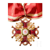 Russian Order of St. Stanislaus - a cross 3rd class, by Albert Keibel, late 19th century