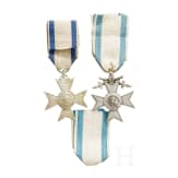 Zwei Militärverdienstkreuze 2. Klasse