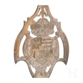 Fahnenspitze mit den Wappen des Fürsten Emanuel von Liechtenstein und der Gräfin Marie von Dietrichstein, Weichselburg, um 1730